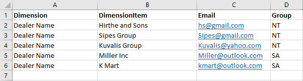 Address Book Template