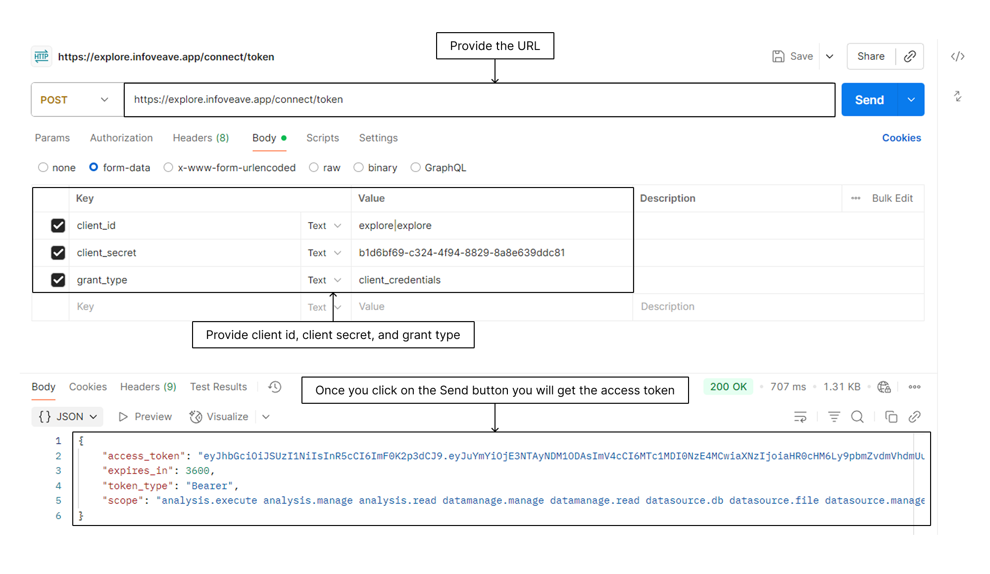 client configuration