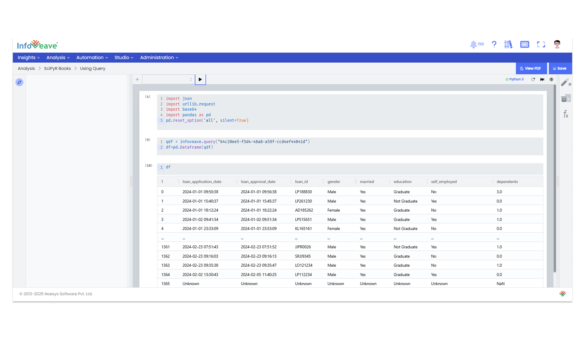 insert query