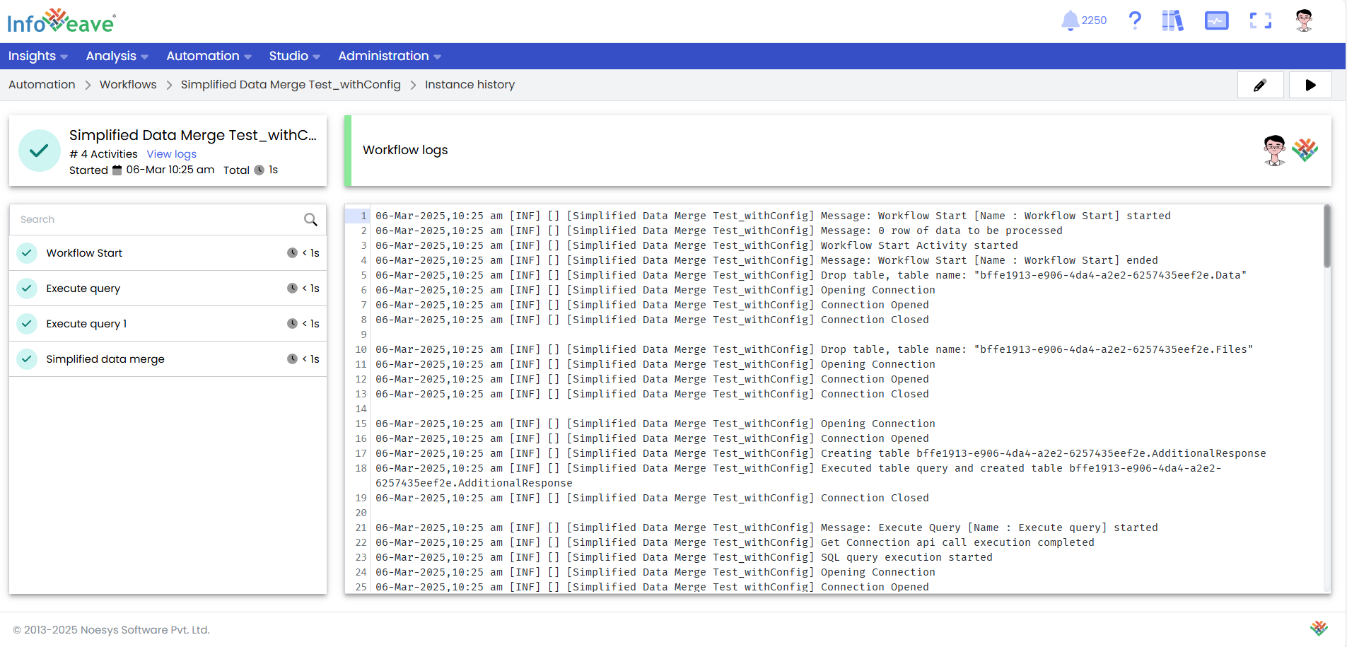 Workflow Instances