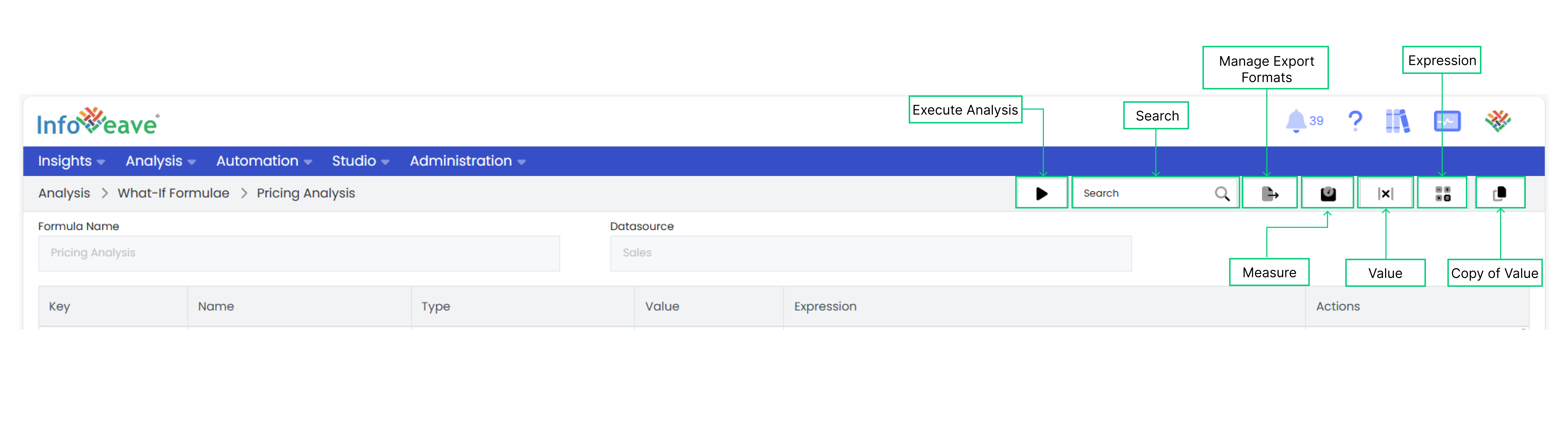 Configure Formula