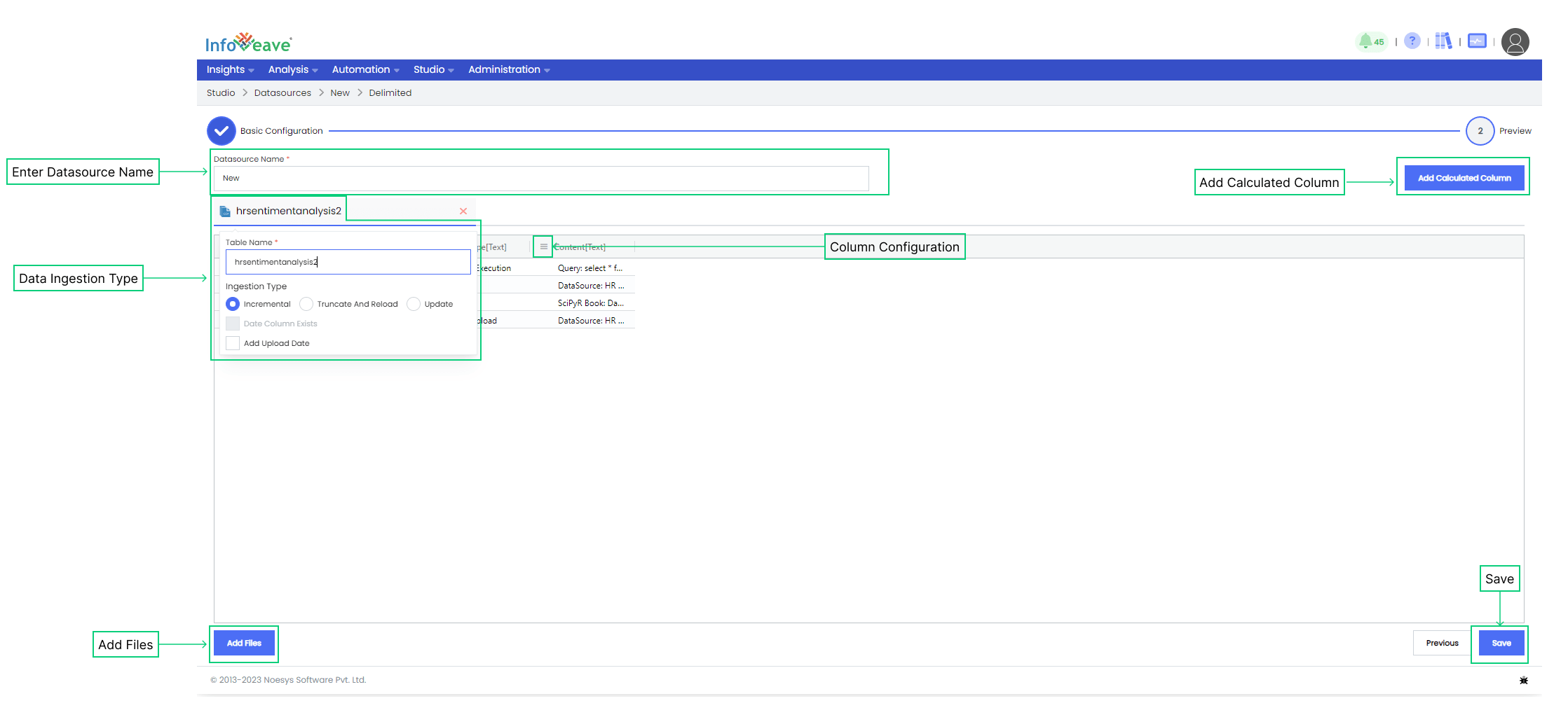 Data Ingestion Type