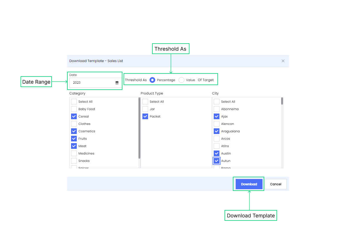 Download T&T Template