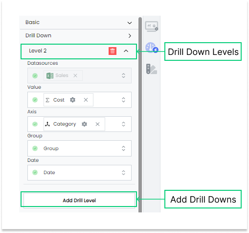 Drill Downs