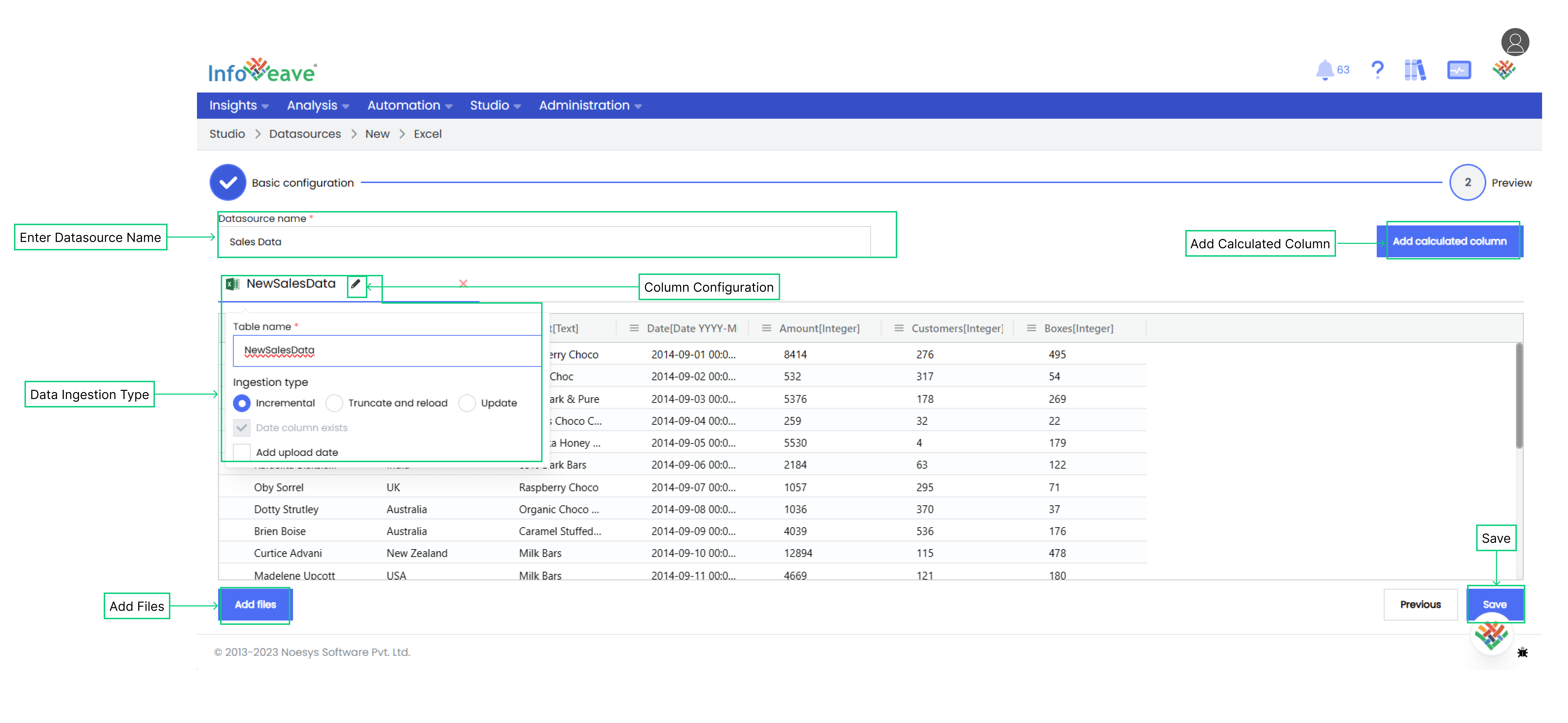 Excel Data Ingestion