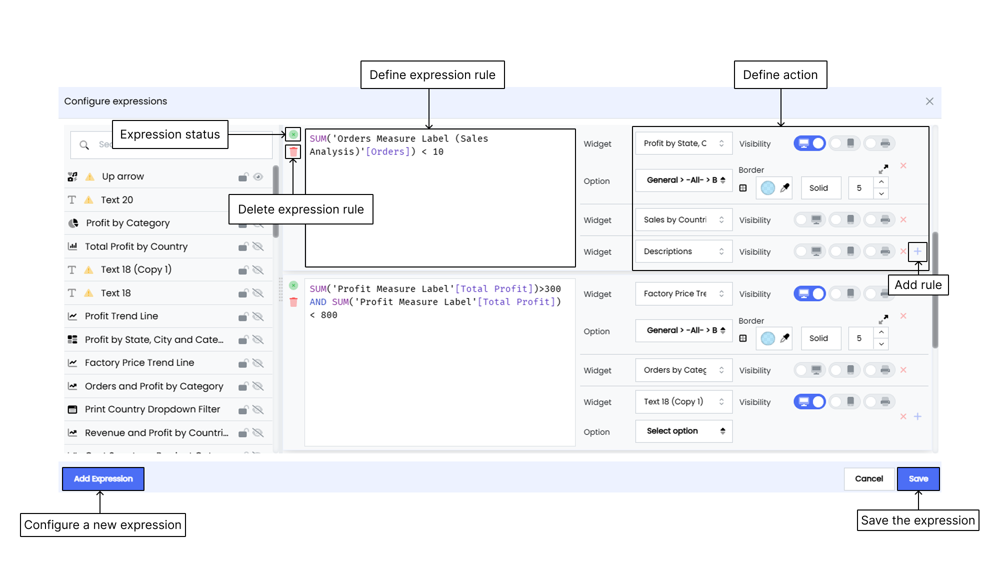 Configure Expression