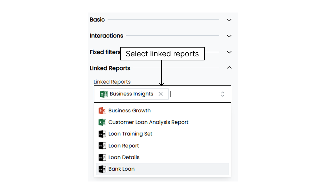 Linked Report