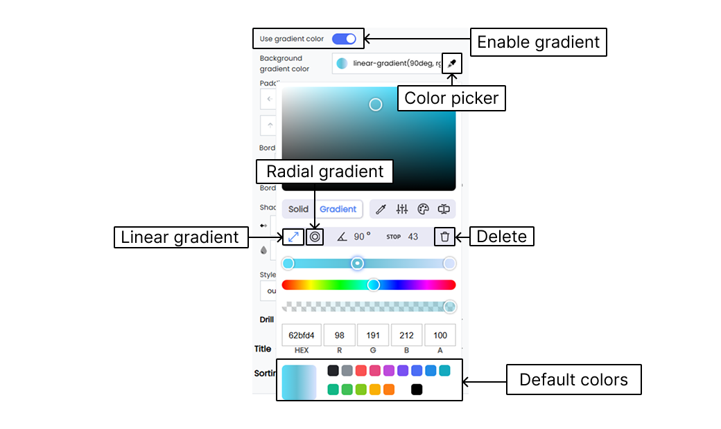 Background Gradient Color