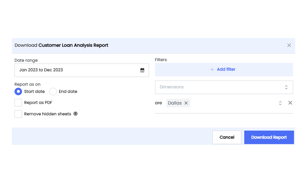 select report