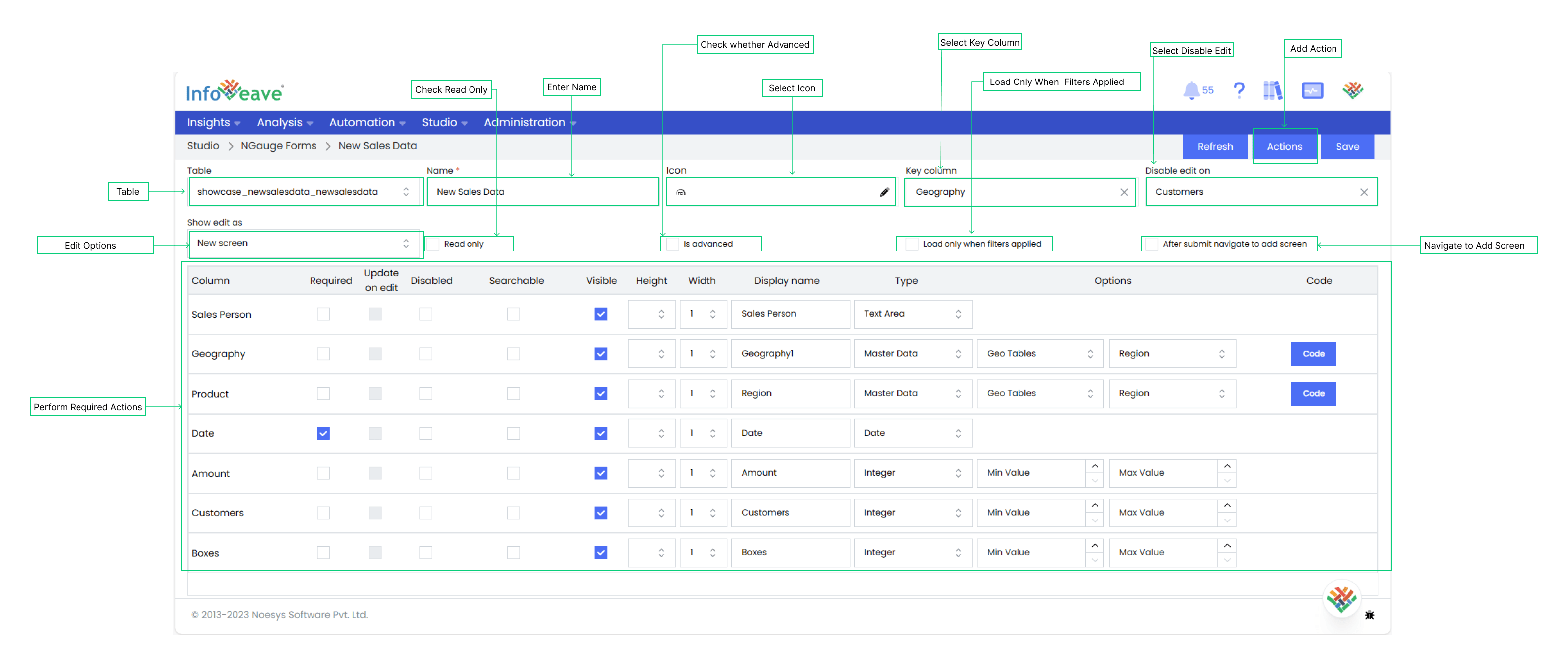 NGuage Forms