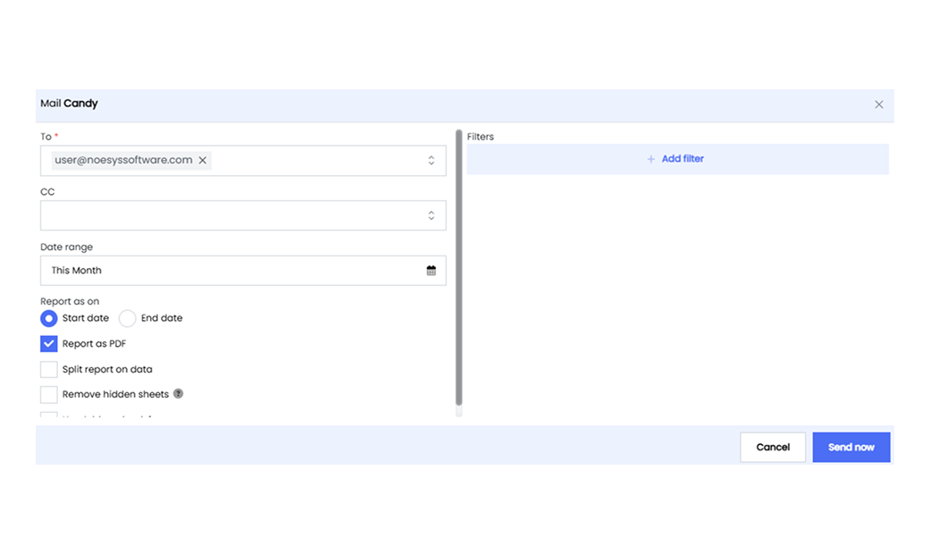 Email Report