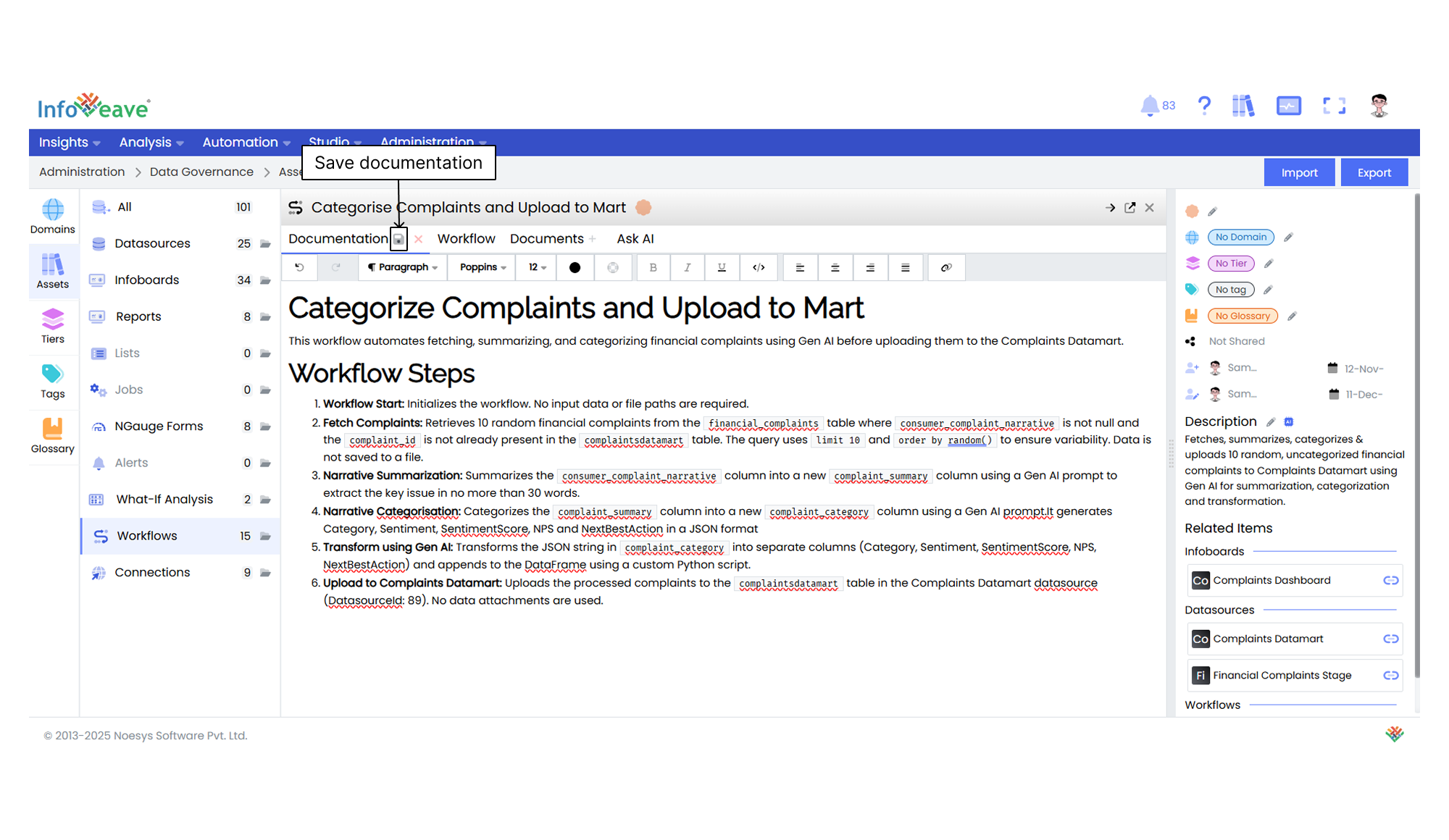 Reports Edit Documentation