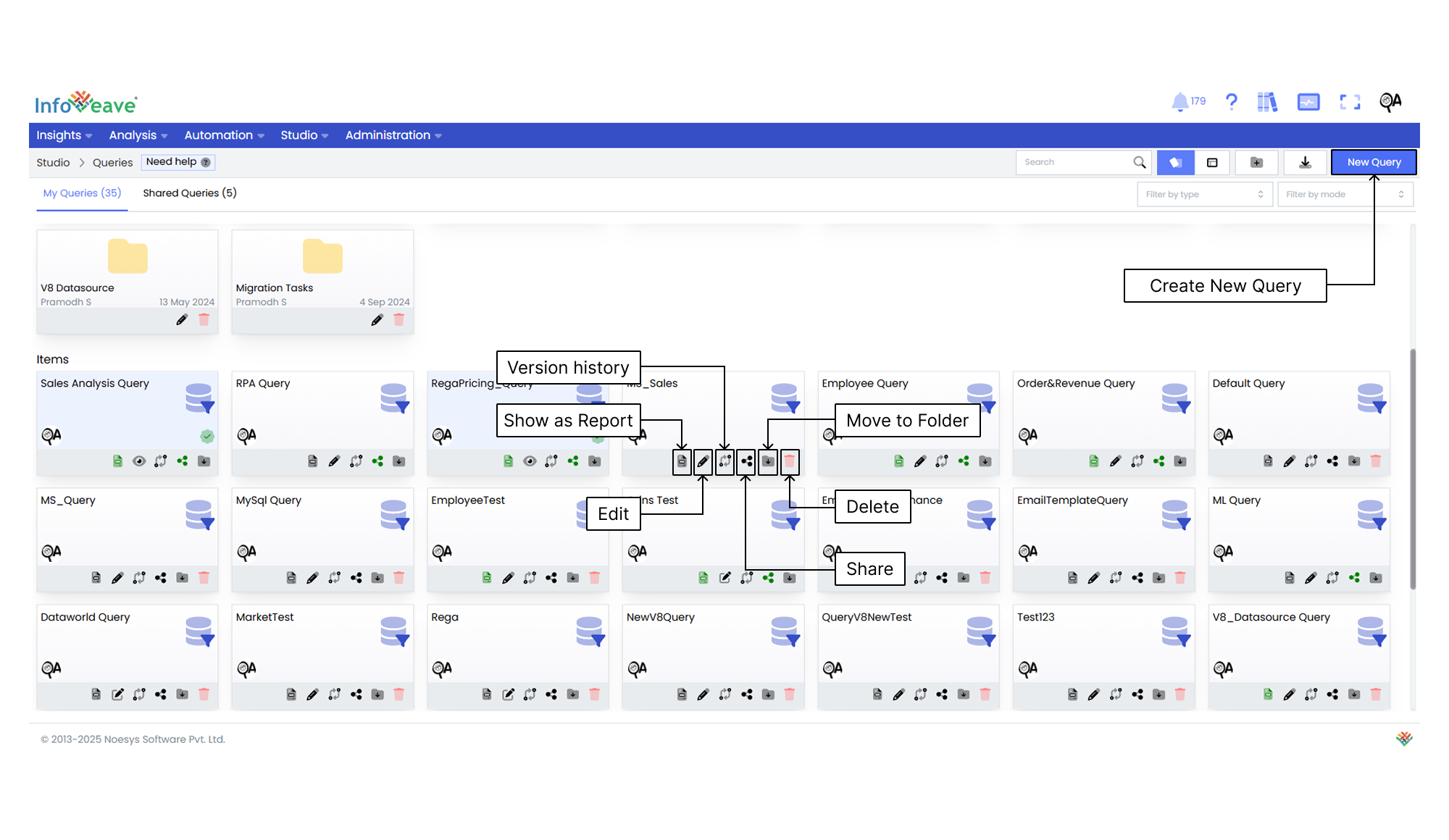 managing queries