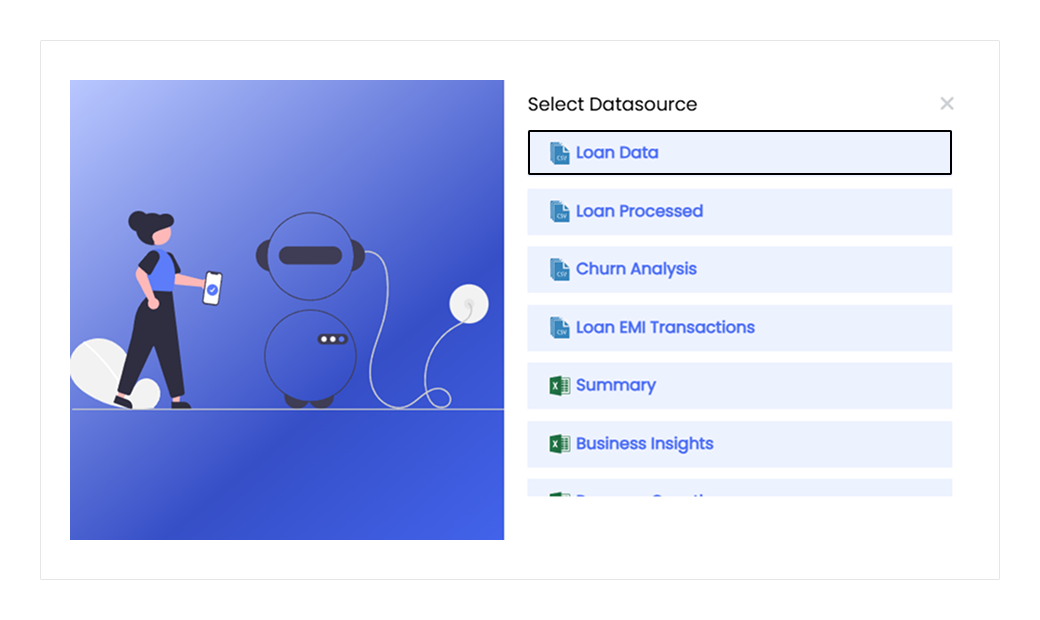 select datasource